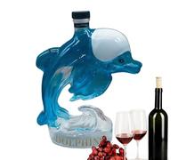 Bouteilles à whisky | Distributeur transparent en forme de baleine 320 ml, carafe à décanter pour liqueur - pour homme, papa, famille, boire du vin, tequila, bar, anniversaire,