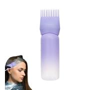 Bouteilles Applicatrices De Couleur De Cheveux, Brosse Applicatrice De Teinture Capillaire En Bouteille Réutilisable, Bouteille D'applicateurs De Couleur De Peigne De De Cheveux Avec Échelle Gr