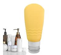 Bouteilles compressibles rechargeables, bouteilles en silicone de taille de | Organisation respectueuse de l'environnement, produits cosmétiques, shampooing, gel douche, après-shampooing, lotion