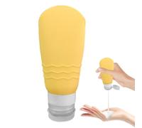 Bouteilles compressibles rechargeables, bouteilles en silicone format | Silicone Accessoires cosmétiques organisateurs de nettoyant pour le visage shampoing Gel douche Loti