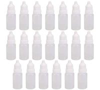Bouteilles Compte-gouttes Vides En Plastique Chutes, Translucide Souple Bouteilles, Flacons Compte-gouttes En Plastique Souple, Portable Bouteille En Plastique Liquide Eye (20ml, 20PCS)