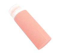 Bouteilles cosmétiques en silicone souple pour voyage avec bouchon résistant aux déversements, systèmes de recharge faciles, parfaits pour les voyageurs fréquents et les emballages multi-conteneurs en