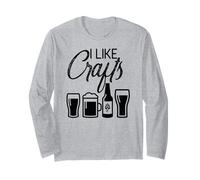 Bouteilles de bière Artisanales I Like Crafts Mug Hops Meme Manche Longue