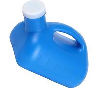 Bouteilles de Camping, Bouteilles d'urine, 3000ML Grand mâle urinoir Portable Bouchon à vis Pot Bouche sans Odeur Hommes Pot Pipi Bouteille collecteur Voyage Toilette