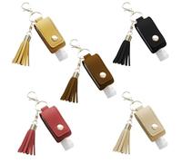 Bouteilles De Désinfectant Pour Les Mains De 5 Pièces, Conception De Presse Pratique, Faciles À Transporter, Capacité Modérée, Faciles À Remplir, Aspect Portable, Au Bureau Et Aux Voyages