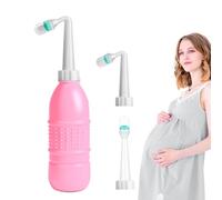 Bouteilles De Douche Pour Femmes - Ensemble De Bouteilles Alimentées À La Main À Double Embout, Accessoire De Nettoyage Léger, Taille De Transport Compacte, | Appareil De Lavage Vaginal Manuel Portati