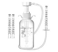 Bouteilles de douche pour femmes - Flacon de lavage vaginal de 300 ml, d'ampoules pour hommes et femmes, de lavement au café confortable, rinçage doux réutilisable, soins intimes pour la maiso