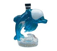 Bouteilles de liqueur - Distributeur en verre en forme de baleine 320 ml | Carafe à whisky vide pour homme, famille, fête, vin, vodka, bourbon, tequila, bar, anniversaire, mariage et utilisation à la