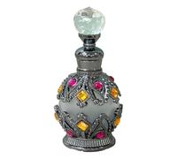 Bouteilles de parfum vides, atomiseur portable à brume fine, 4 x 4 cm, rangement décoratif luxueux, fioles incrustées de bijoux, récipients élégants pour femmes et adultes, K.gld, Refer to description