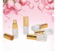 Bouteilles de Parfum Vides Rechargeables, Mini Bouteille de Parfum de 5 ML, Flacons Vaporisateurs en Verre, Flacon Pulvérisateur de Parfum Vide Rechargeable, Atomiseur de Parfum