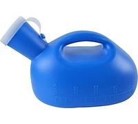 Bouteilles de pipi portables, Bouteille de 2000ml en plastique épais for bassin de lit for hommes avec couvercle- Bouteilles d'urine portables for hommes