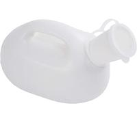 Bouteilles de pipi portables, Bouteille de 2000ml en plastique épais for bassin de lit for hommes avec couvercle- Bouteilles d'urine portables for hommes