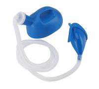 Bouteilles de Pipi pour Hommes, Bouteille D'urine de 2000 Ml, Urinoir Portable pour Hommes avec Couvercle scellé, Tube Long, Bouche Souple, Bouteille de Pipi épaisse Portable,