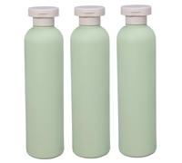 Bouteilles de shampooing de voyage, 3pcs 260 ml / 8, 8 oz bouteilles shampooing vide rechargeables avec un capuchon rabais à la fuite pour les crèmes, la lotion