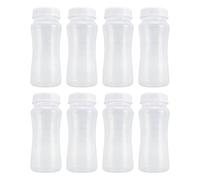 Bouteilles de Stockage de Lait, 8 Pièces, Col Large de 5cm, Anti-fuite, capacité de 300ml, Bouteilles de Collecte de Lait Maternel Réutilisables pour Tire-lait électriques
