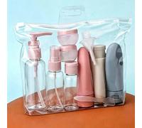 Bouteilles de toilette de voyage, Bouteilles de voyage étanches, Contenants de voyage 60ml, Lotion, Shampoing, Après-shampoing, Accessoires de voyage Ensemble de bouteilles de voyage vides, Accessoire
