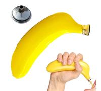 Bouteilles de vin vides | Pot à champagne en forme de banane, bouteille de poche étanche en acier inoxydable pour la pêche, les voyages, le camping, la randonnée