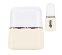 Bouteilles De Voyage | Bouteille Pressible Rechargeable pour Liquide,Conteneur De Liquide d'avion | pour Shampooing Baume Lotion Savon Maquillage Hommes Femmes Avion Sport École, Couleur crème.,