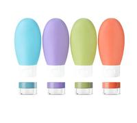 Bouteilles de voyage, bouteilles de toilette de voyage - Ensemble de bouteilles de voyage à l'épreuve des fuites | Conteneurs liquides de taille de déplacement à recharge souple, organisation de stock