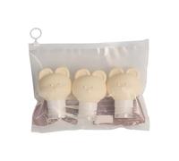 Bouteilles De Voyage En Silicone Anti-fuite 80ml Conteneurs Taille Pour Articles Toilette Accessoires Rechargeables Pour Shampoing Travel Bottles For Toiletries