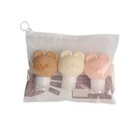 Bouteilles De Voyage En Silicone Anti-fuite 80ml Conteneurs Taille Pour Articles Toilette Accessoires Rechargeables Pour Shampoing Travel Bottles For Toiletries