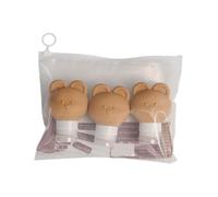 Bouteilles de voyage en silicone pour articles de toilette, anti-fuite, rechargeables, contenants liquides pour shampooing, crème, après-shampooing, soins du corps, bouteilles de voyage pour articles