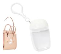 Bouteilles de voyage pour articles de toilette - Bouteilles de voyage de 30 ml avec porte-clés | Récipient de désinfection des mains rechargeable | Flacon de contrôle précis pour le lavage corporel