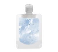 Bouteilles de voyage pour articles de toilette - Sac d'emballage portable pour liquide de voyage | Récipients compressibles pour lotion de voyage | 30 ml/50 ml/100 ml Accessoires de voyage portables
