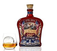 Bouteilles De Whiskey Vides,250e Anniversaire Des États-Unis Conteneur À Vin | Décanter D'Alcool En Verre | Pour Amateurs Collectionneurs Bar Domicile Vitrine Restaurant Hôtel Club Étagère Salle À