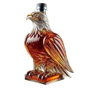 Bouteilles de whisky | Bouteille de whisky en verre en forme d'animal | Récipient amusant pour les hommes Collectionneurs Dégustation de vin rouge Bière Événements célibataires Fête des pères