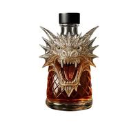 Bouteilles de whisky - Carafe élégante en forme de dragon | Récipient à liqueur décoratif | Collecteur de bière de vin rouge idéal pour un bar à domicile, un service de fête, un cadeau, une collection