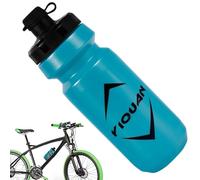 Bouteilles d'eau compressibles de 650 ml avec bouchons à tirette - Anti-fuite - Ergonomique - Pour homme et femme