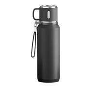 Bouteilles d'eau en acier antirouille isolées pour un contrôle de la température longue durée, 12 h, chaud et froid 24 heures, bouteilles isothermes portables