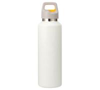 Bouteilles d'eau en acier inoxydable | 600 ml avec couvercle facile à ouvrir, isolation sous vide, anti-fuite, pour l'extérieur, les voyages, le cyclisme, la randonnée, la pêche, le sport, la maison