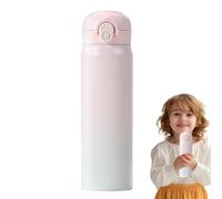 Bouteilles d'eau en acier inoxydable - Bouteille isotherme en acier inoxydable de 500 ml, tasse à dégradé thermique pour voyage, sport, café, café, femme, homme, enfant, école