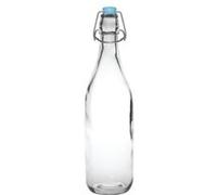 Bouteilles d'eau en verre Olympia 0.5 L - Lot de 6 Noir G