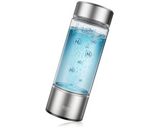Bouteilles d'eau hydrogène, générateur d'eau portable avec technologie SPE PEM, ioniseur d'eau, machine à eau hydrogénée améliore l'eau en 3 minutes pour la famille, le bureau, les voyages, l'exercice