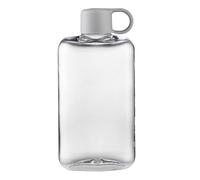 Bouteilles d'eau plates - 19 cm 500 ml Bouteille carrée anti-fuite | Pichet d'eau portable compacte en plastique PP | Bouteille d'eau de plage pour jus, café, camping et extérieur