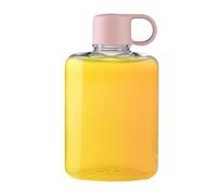 Bouteilles d'eau plates pour les voyages - Bouteille d'eau de poche Tritan de 360 ml | Bouteille d'eau de voyage légère et mince pour le camping, la randonnée, les activités de plein air