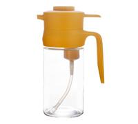 Bouteilles d'huile pour, bouteille de distribution d'huile | 16,91 oz Clear Kitchen Oil Bottle,Qualité alimentaire Press-on Clear Capacité étanche Précis Verseur Rechargeable pour rôtir la salade