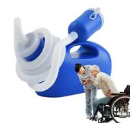 Bouteilles d'urine - Bouteille de collecte d'urinoir de 2000 ml, bouteille d'urine masculine étanche | Urinoir réutilisable pour homme avec bouteille de pipi avec étanchéité forte, support pe
