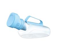 Bouteilles d'urine pour hommes - Construction en plastique durable, couvercle anti-fuite, large ouverture de la bouche, design de voyage portable | Appareil à pipi avec poignée facile pour le camping