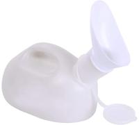 Bouteilles d'urinoir, urinoir portable, bouteille d'urinoir for homme, pot de toilette mobile, toilettes de camping, urinoirs unisexes for voiture, bouteille de pipi portable, avec couvercle et entonn