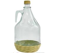Bouteilles en panier tressé Dama 3 L avec couvercle