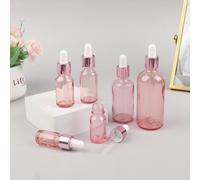 Bouteilles En Verre Avec Pipettes, Rechargeables, Vides, Pour Huiles Essentielles, Compte-Gouttes, Échantillons, 2ml, 10ml, 15ml, 20ml, 50ml, 100ml