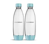 Bouteilles fondues lavables - Sodastream - DUO - 1 Litre - Bleu clair - Compatible lave-vaisselle