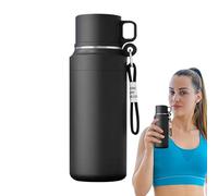 Bouteilles isolées, bouteille d'eau isolée | 27 onces d'eau en acier inoxydable, fuite -tasse thermique étanche réutilisable pour le sport, les voyages, les affaires et l'école