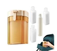 Bouteilles personnelles portables de voyage,Ensemble de contenants réutilisables portables étanches - Bouteilles de voyage pour shampooing et revitalisant,pour la maison appartement salle de bain