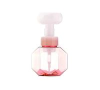 Bouteilles Portables Rechargeables De Voyage, Pompe À Mousse En Plastique Transparent En Forme De Fleur, Bouteille Vide, Distributeur De Savon Liquide De 300ml