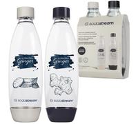 Bouteilles pour sodastream - SodaStream - Fuse Ginger - Lot de 2x1L - Sans BPA - Résistantes chaleur - Lave-vaisselle
